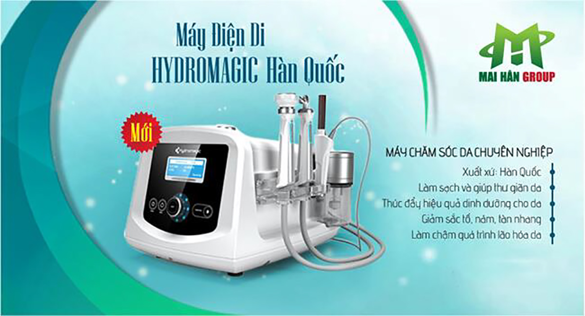 Đối tượng sử dụng máy điện di Hydromagic là Day spa, Beauty spa…