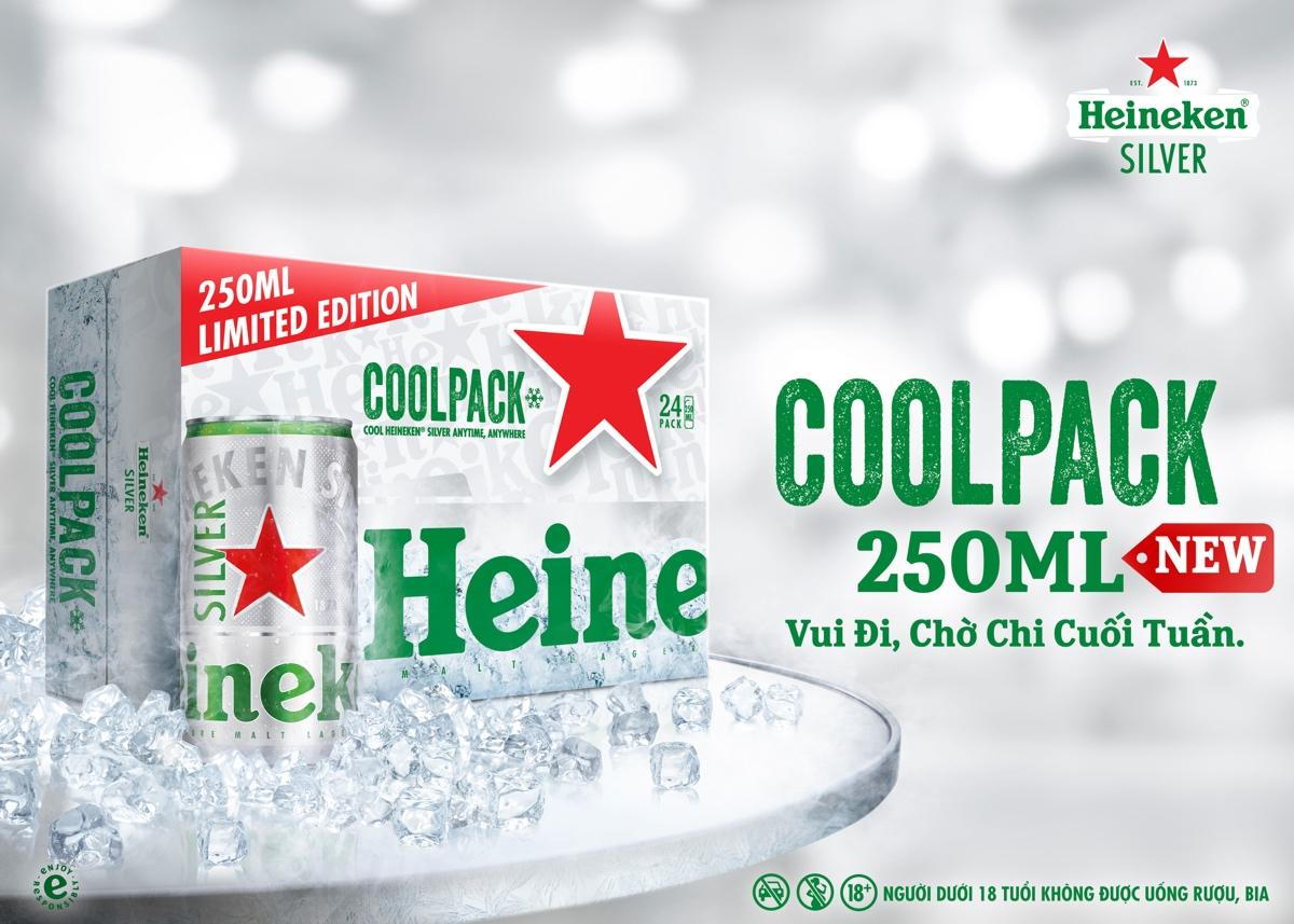Heineken Silver phiên bản giới hạn Cool Pack 250ml - lạnh thật nhanh cho đêm vui trong tuần Heineken Silver Phiên Bản Giới Hạn Cool Pack 250Ml - Lạnh Thật Nhanh Cho Đêm Vui Trong Tuần