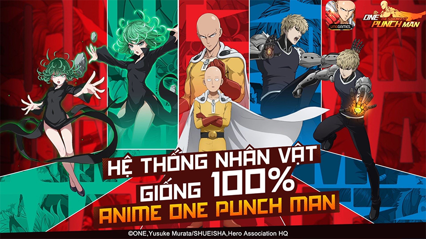 Những \'vũ khí\' giúp One Punch Man: The Strongest chinh phục game ...