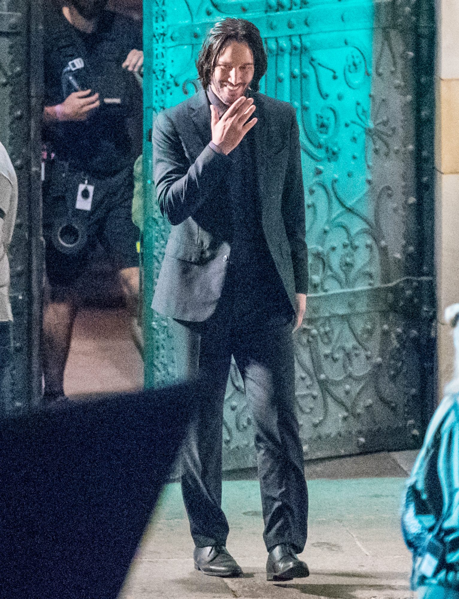 Keanu Reeves đóng 'John Wick 4' tại Berlin