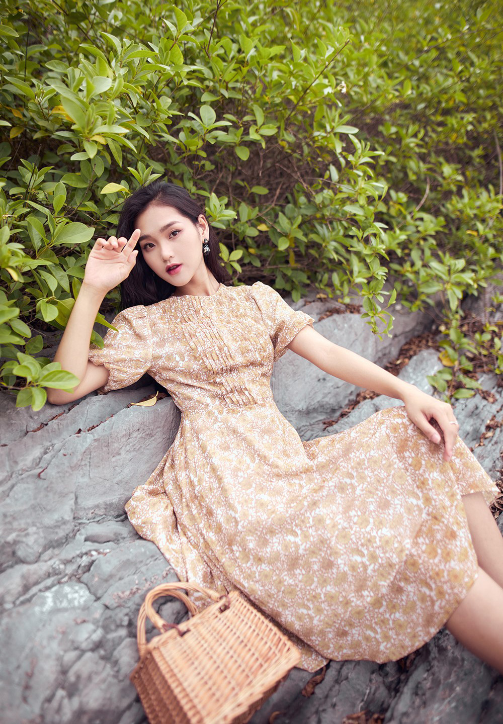 Váy hoa bánh bèo hàng QC L1 | Shopee Việt Nam
