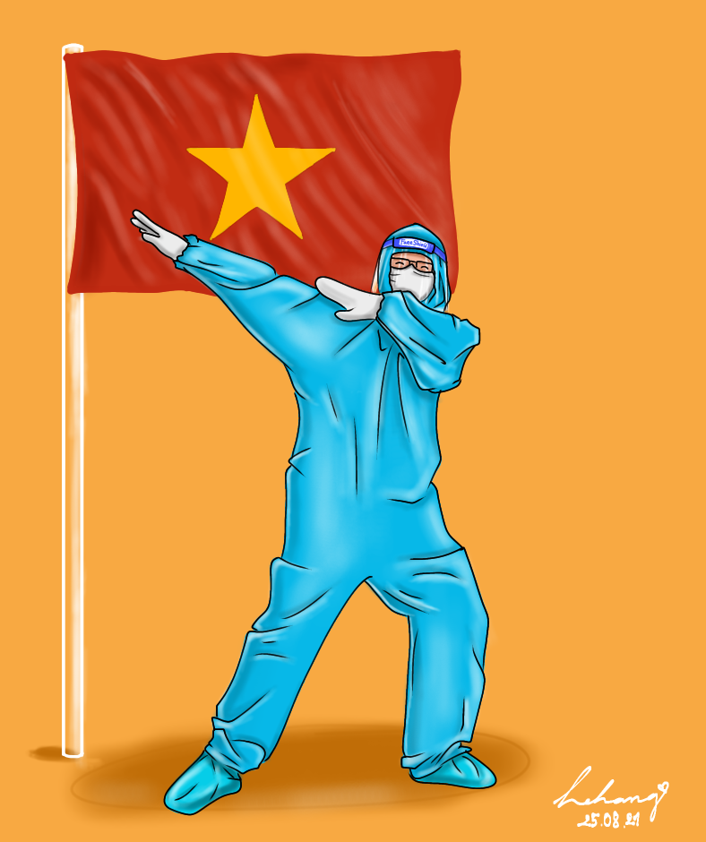 Nữ sinh viên - Tranh đồ họa - Lá cờ Việt Nam: Nếu bạn yêu thích tranh đồ họa và lá cờ Việt Nam, hãy xem hình ảnh của một nữ sinh viên với khả năng vẽ tranh đỉnh cao. Bức tranh với hình ảnh lá cờ Việt Nam được vẽ bởi cô sinh viên sẽ khiến bạn cảm thấy ngạc nhiên và xúc động.