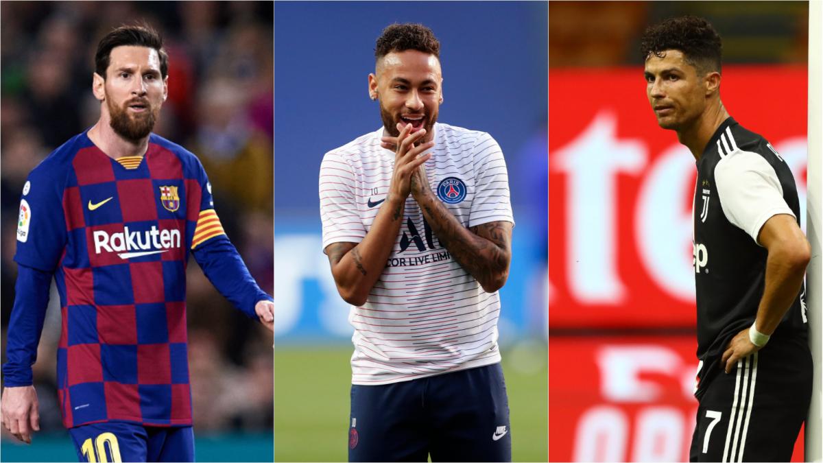 Neymar, Cristiano Ronaldo và Messi - cả ba đều là những cầu thủ bóng đá tài năng nhất thế giới. Truy cập vào ảnh để thưởng thức trận đấu giữa ba ngôi sao này, với những pha bóng tấn công và phòng ngự điêu luyện. Hãy xem những kỹ thuật đặc biệt của những cầu thủ này và tìm hiểu ai sẽ là người giành chiến thắng.