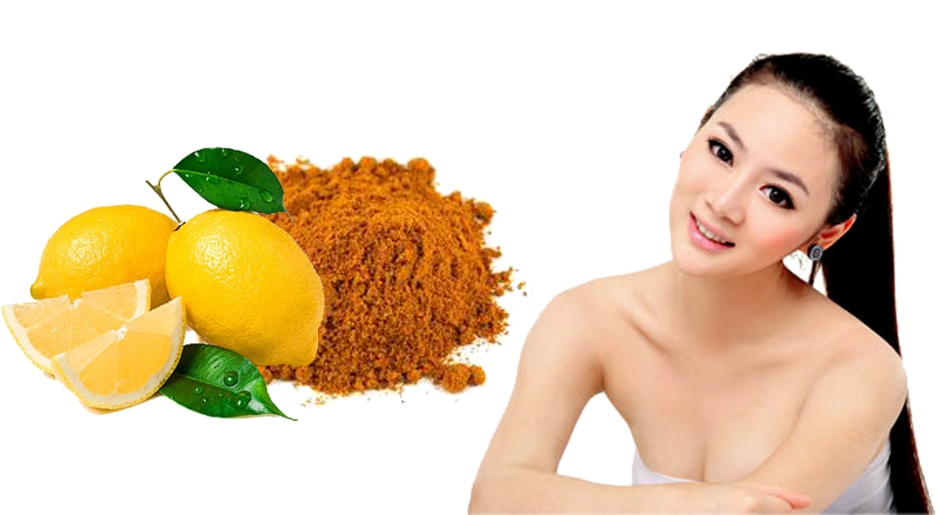 Lemons and turmeric will make your skin quickly scar-free and radiant