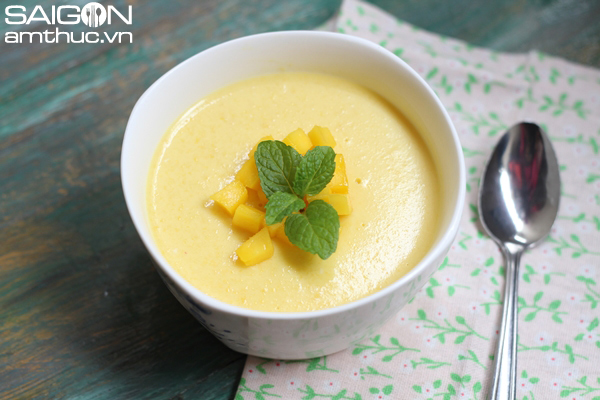 Công thức làm pudding xoài rất ngon mà cực đơn giản