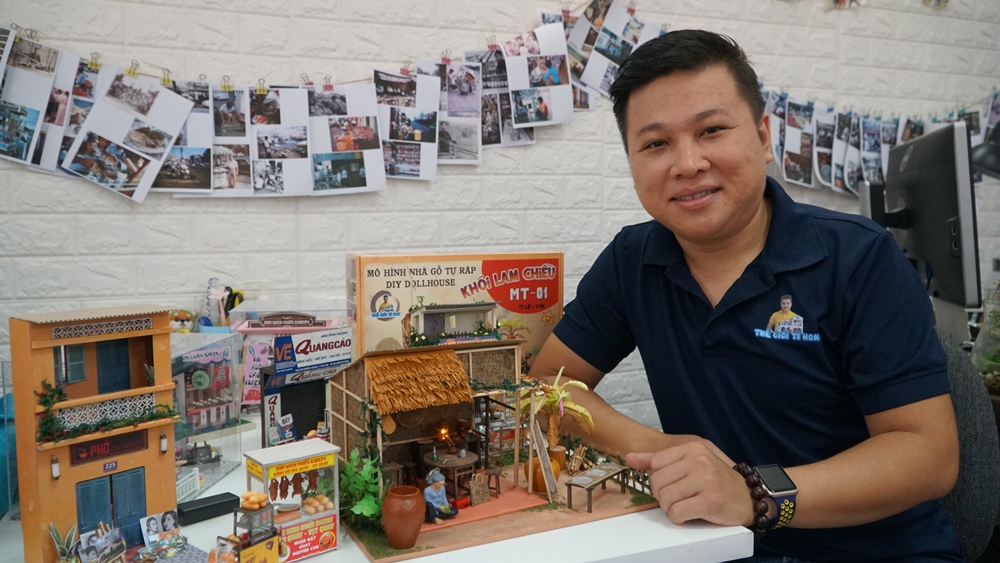 Người đàn ông chuyên chế tác mô hình Sài Gòn thu nhỏ  VnExpress