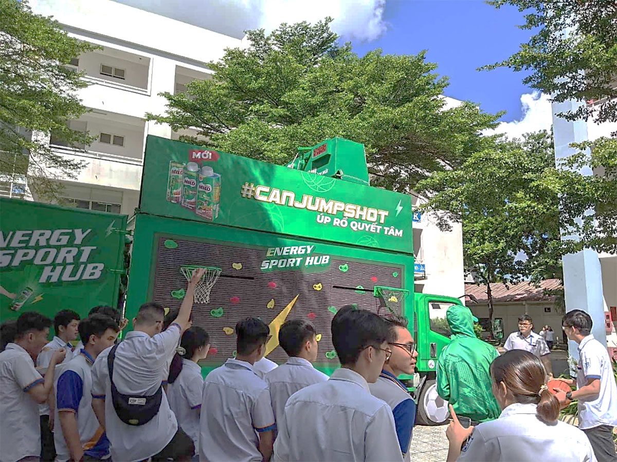 Chương trình MILO Energy Sport Hub - Hành trình chinh phục khắp Việt Nam