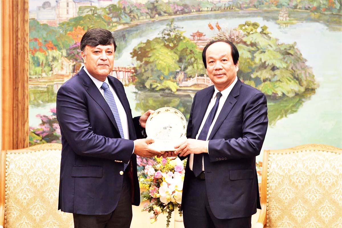 Đại diện VPCP đánh giá cao những kết quả hoạt động của Suntory PepsiCo Việt Nam trong 26 năm qua tại thị trường Việt Nam