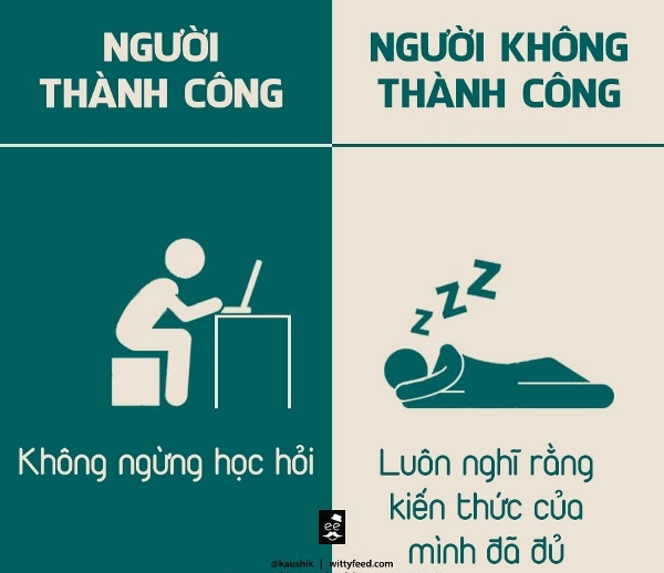 Khác biệt giữa người thành công và người luôn thất bại  - ảnh 6