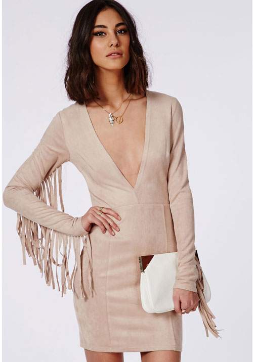 Đầm tua rua Missguided