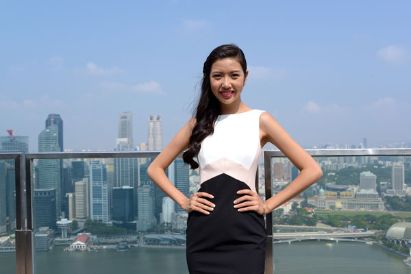 Á khôi Thúy Vân tâm sự trước chung kết Asia's Got Talent từ Singapore 6