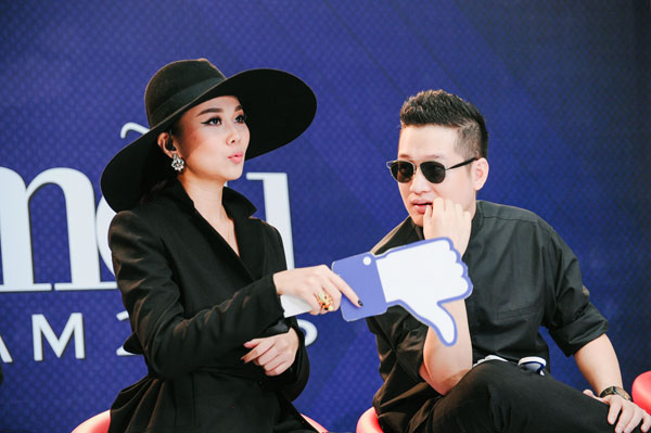 Siêu mẫu Thanh Hằng đen quyến rũ trong ngày sơ tuyển Vietnam’s Next Top Model 2015 6