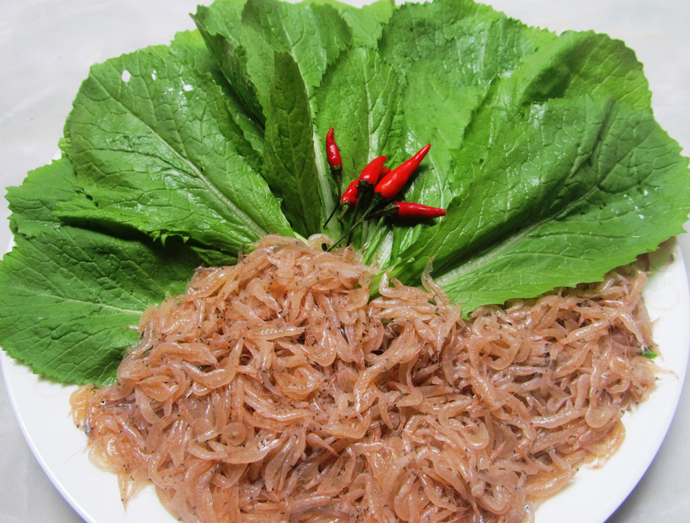 Món ngon từ ruốc tươi