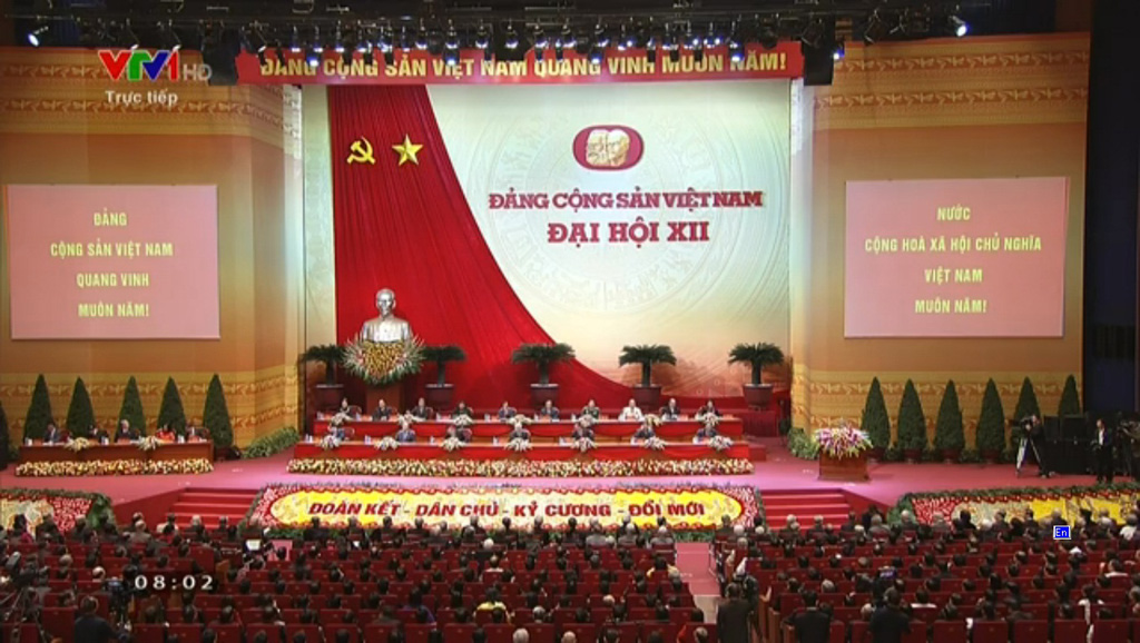 Chính thức khai mạc Đại hội Đảng 12 3