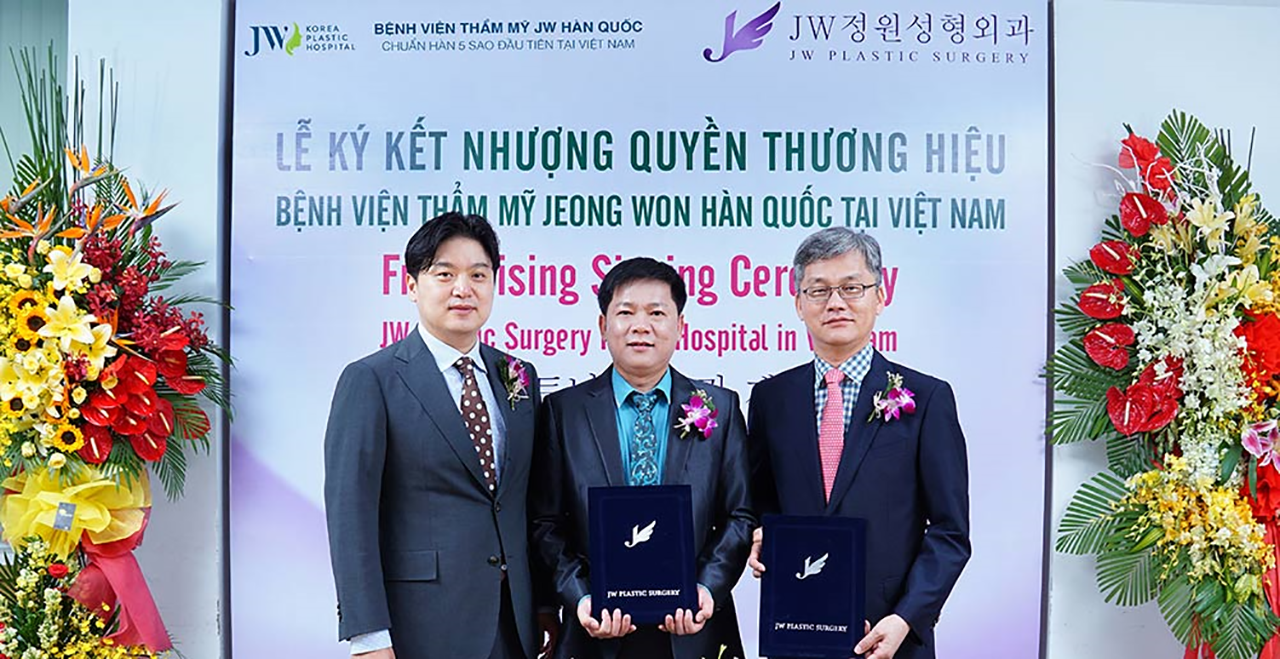 Lễ ký kết hợp tác nhượng quyền thương hiệu JW