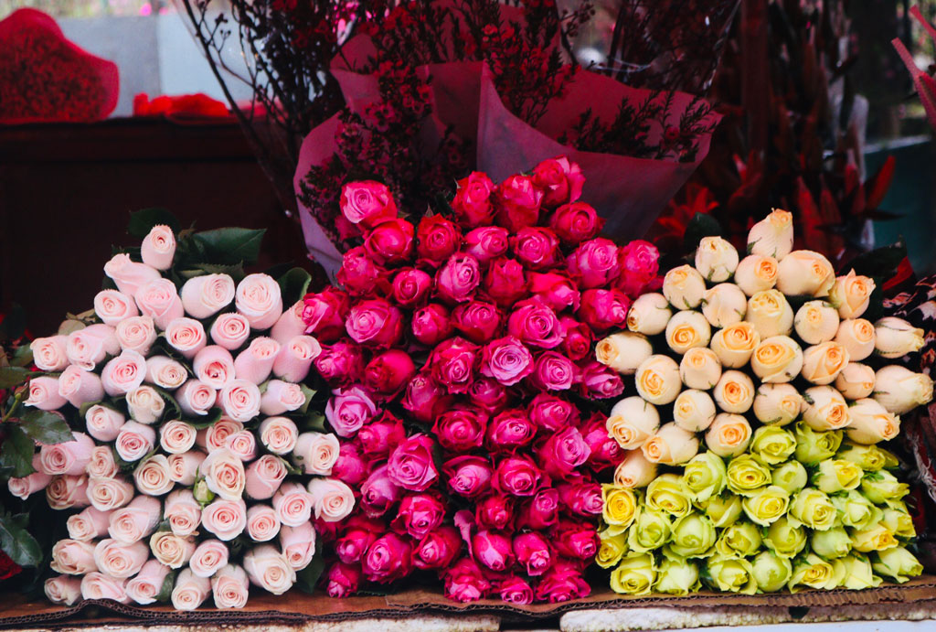 Cận Tết, chợ Quảng Bá tập nập người mua hoa4