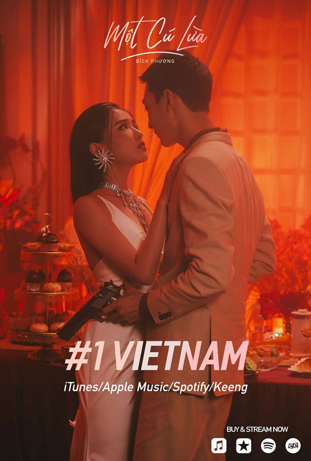 ‘Một cú lừa’ của Bích Phương lên ngôi Top 1 thịnh hành trên nhiều nền tảng nghe nhạc trực tuyến1