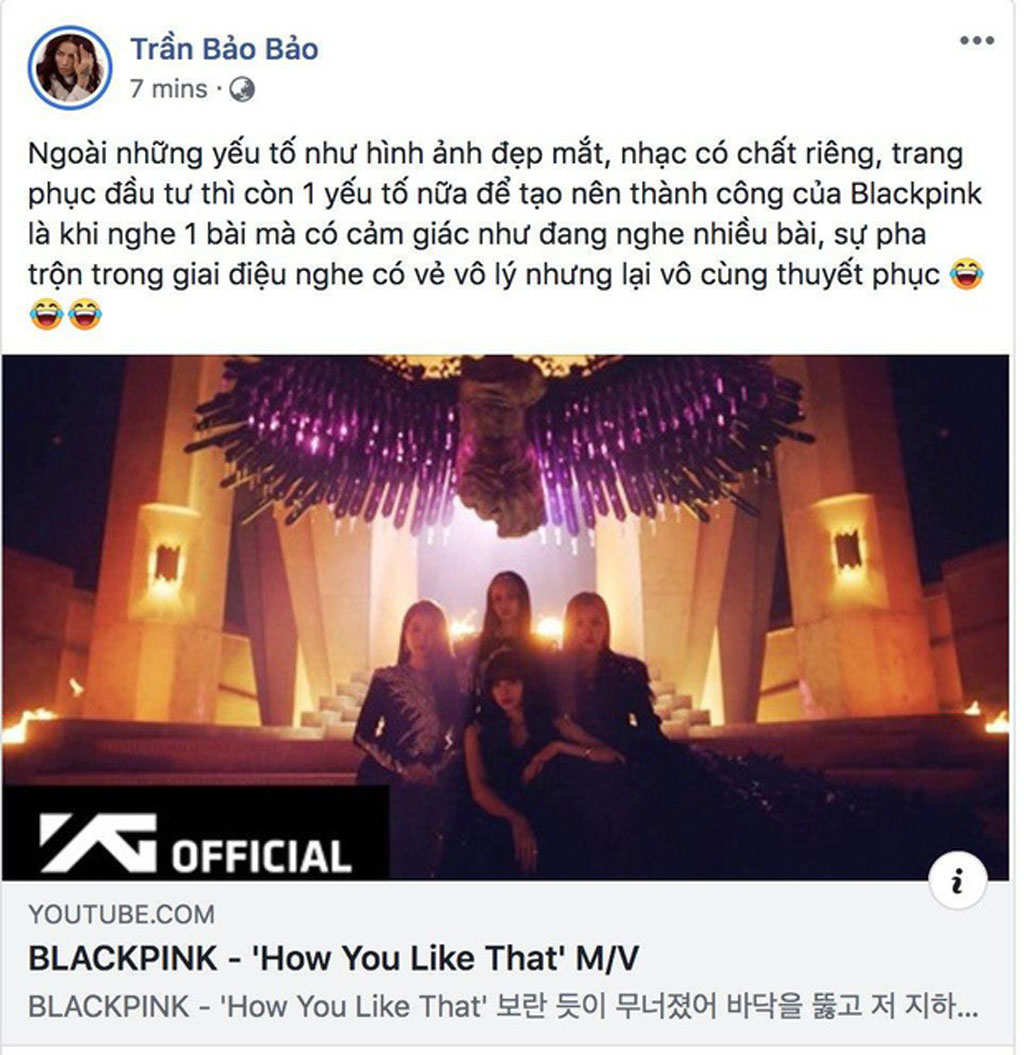 Nhóm nhạc nữ đình đám BlackPink mới phát hành ca khúc \