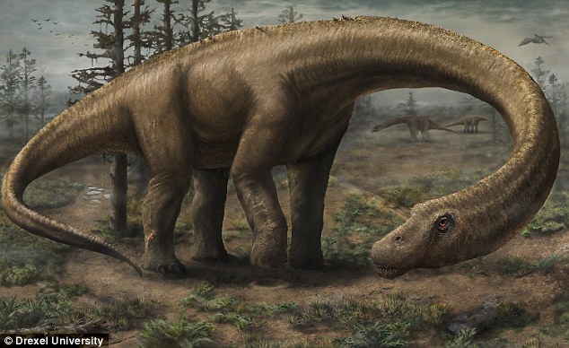 Khủng long Dreadnoughtus cổ dài chỉ nặng 40 tấn Khủng Long Dreadnoughtus Cổ Dài Chỉ Nặng 40 Tấn