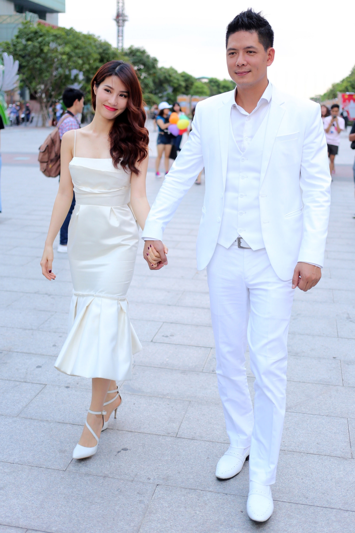 Bình Minh, Diễm My trong trang phục cưới như trong teaser vừa tung ra vào đầu tuần trước
