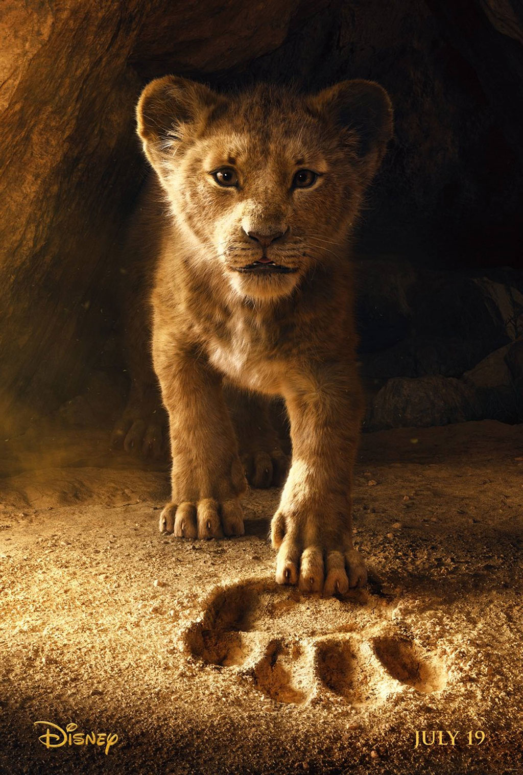 Tan chảy với tạo hình dễ thương của chú sư tử Simba trong Vua sư tử bản làm lại. Ảnh: Walt Disney Pictures 