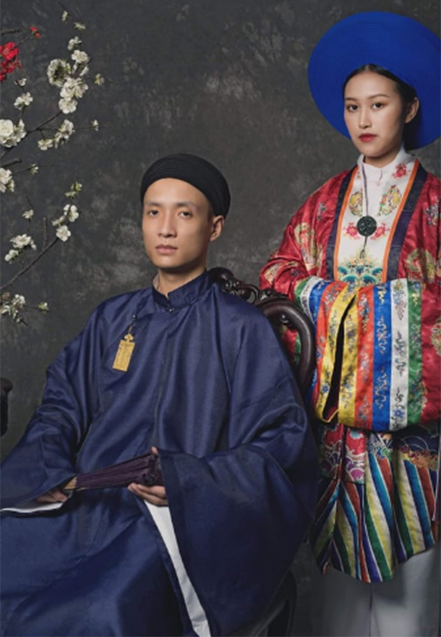 Tìm hiểu nét độc đáo của áo cưới truyền thống Trung Quốc