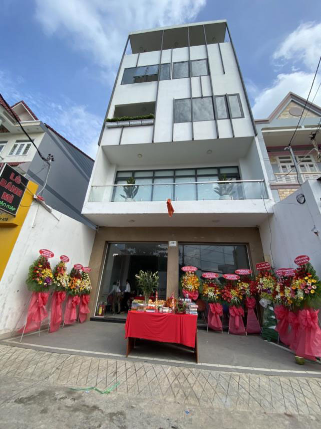 Lễ khánh thành trụ sở số 21A1 Làng Tăng Phú cách đây gần 10 ngày ảnh: CTV