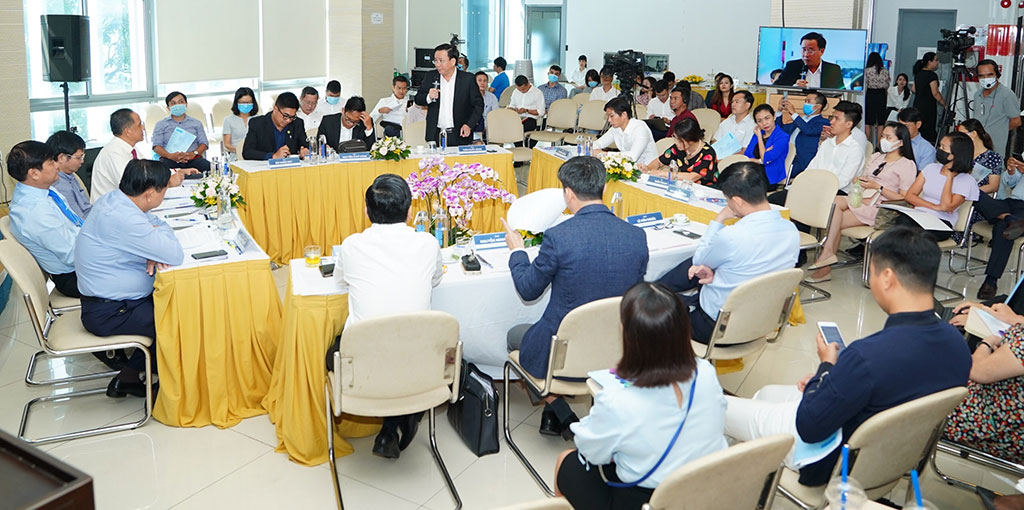Hội thảo “Tắc tiền sử dụng đất” do Báo Thanh Niên tổ chức ngày 10.9 ẢNH: ĐỘC LẬP