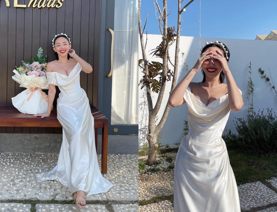 Bóc mác đồ cưới đẳng cấp của Tóc Tiên: Váy cưới đặt may riêng từ nhà mốt  danh tiếng thế giới, loạt trang sức đi kèm cũng toàn hàng hiệu