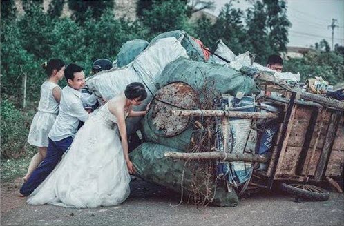 Cộng đồng mạng xúc động với hình ảnh đẹp từ cô dâu và chú rể Việt