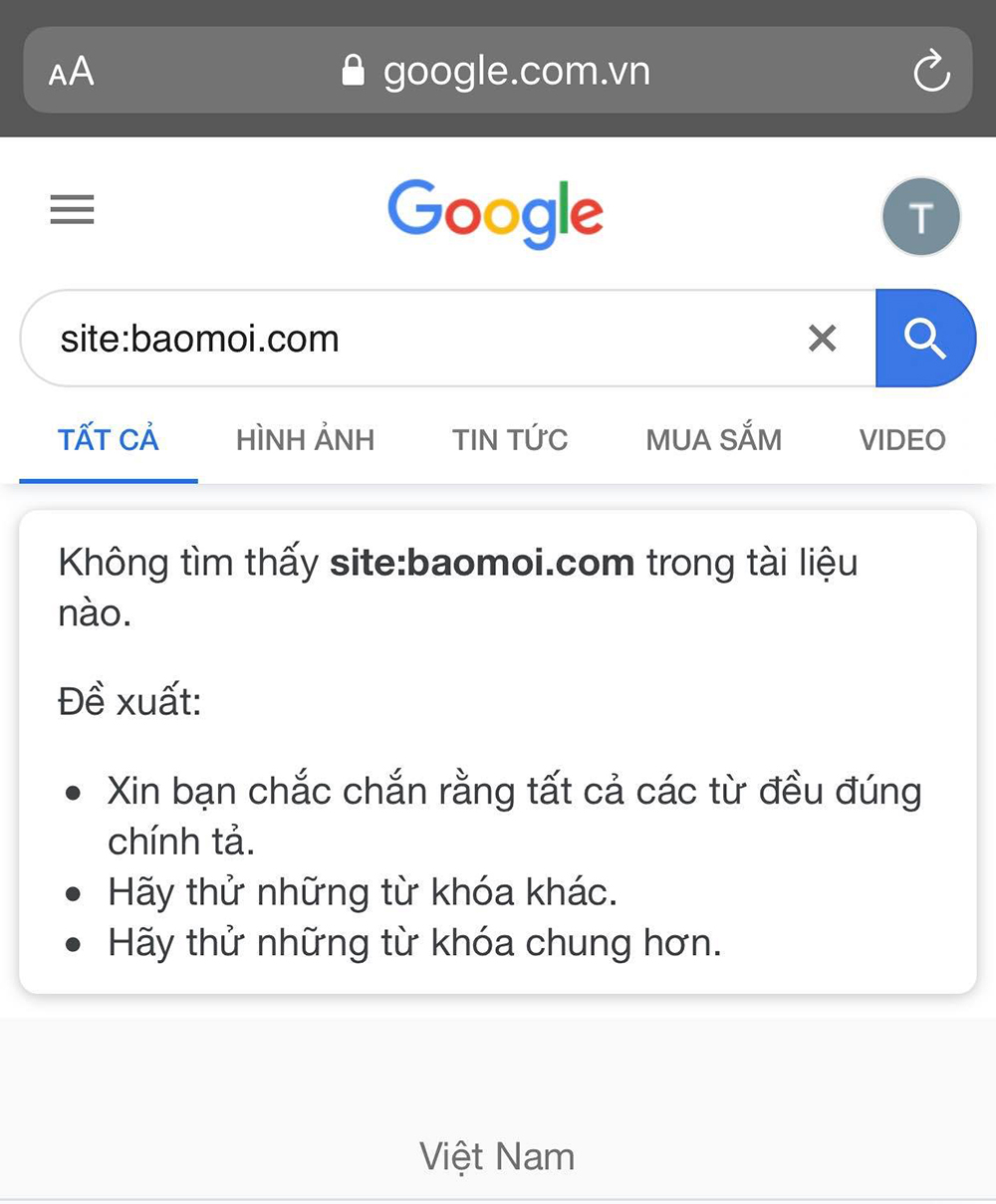 Google bất ngờ loại bỏ Báo Mới ra khỏi kết quả tìm kiếm