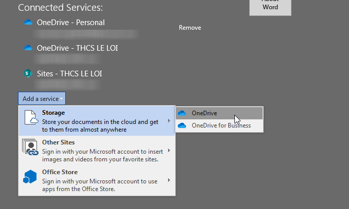 Sửa lỗi Microsoft Office không thể đồng bộ dữ liệu với Onedrive