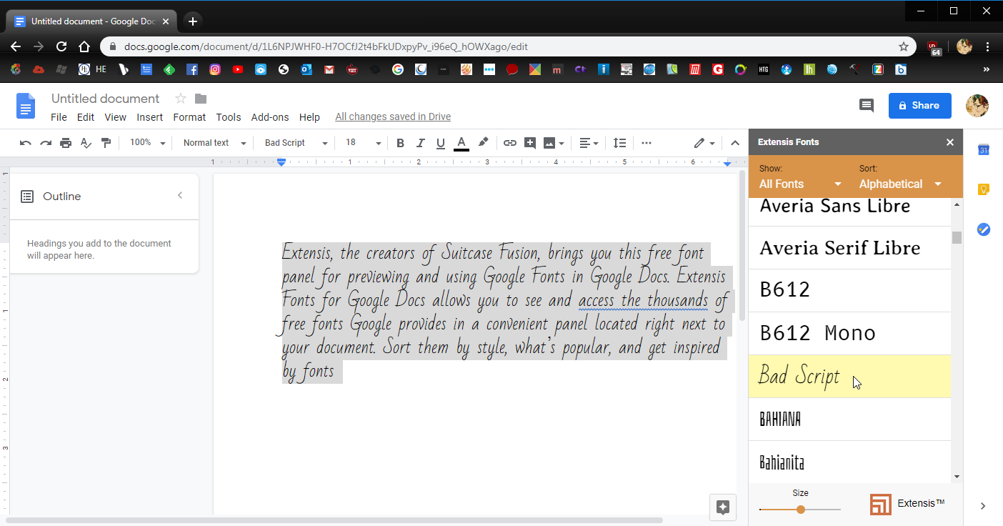 Google Docs cập nhật thêm font chữ mới, giúp bạn linh hoạt hơn trong việc thiết kế và trình bày tài liệu. Những font chữ đẹp mắt, đáp ứng nhu cầu người dùng, giúp tài liệu của bạn trở nên chuyên nghiệp và thu hút hơn.