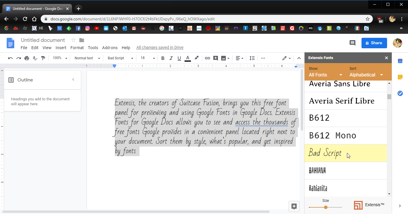 Cách Thêm Font Chữ Cho Google Docs