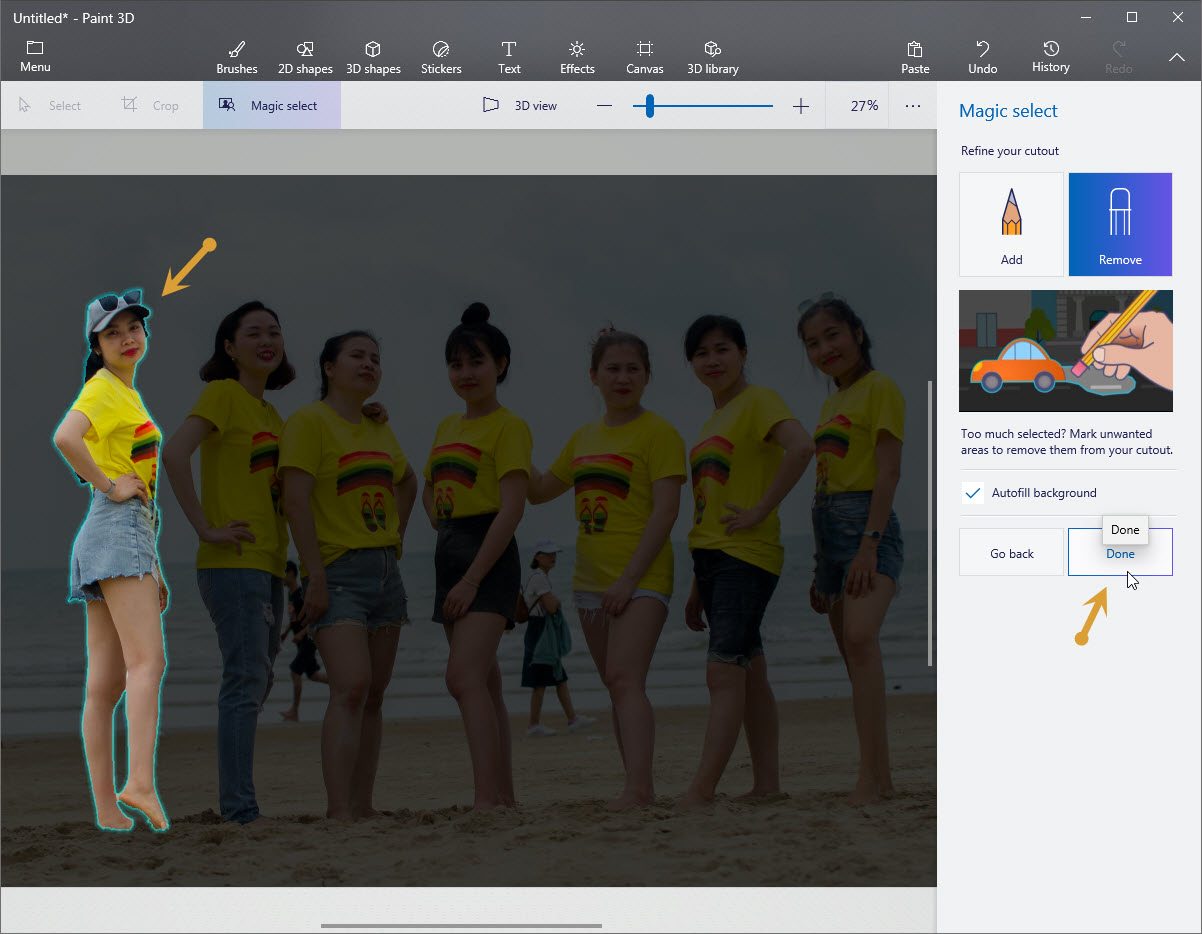 Paint 3D: Paint 3D là ứng dụng hoàn hảo cho những người yêu thích nghệ thuật và thiết kế đồ họa. Nó cung cấp cho bạn các công cụ để tạo ra các bức vẽ 3D đẹp mắt với mức độ chi tiết cao. Bạn có thể sáng tạo, tạo ra các bức tranh sống động và thể hiện tài năng của mình. Thử khoác lên bản vẽ của mình một số hiệu ứng sáng tạo để lôi cuốn người xem.