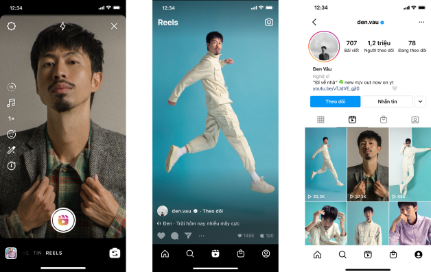 Reels Instagram Việt Nam: Bạn muốn sáng tạo và chia sẻ những đoạn video ngắn thú vị? Hãy thử tạo nội dung trên Reels Instagram Việt Nam. Với tính năng mới này, bạn có thể quay, chỉnh sửa và thêm hiệu ứng độc đáo cho video của mình. Hãy khám phá và trở thành ngôi sao trên mạng xã hội với Reels Instagram Việt Nam!