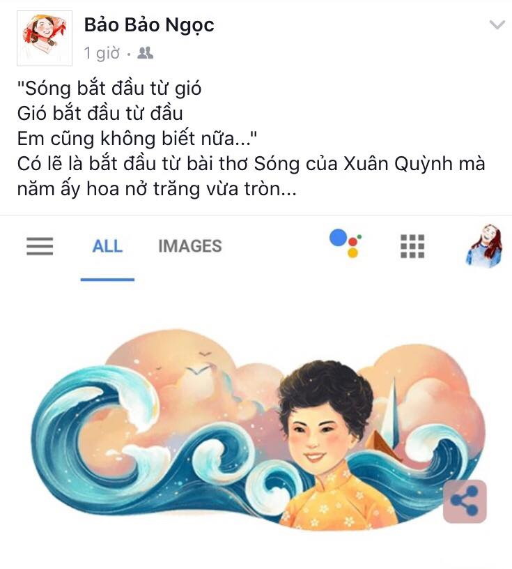 Nhờ Sóng của Xuân Quỳnh mà tôi có người yêu!” Nhờ Sóng Của Xuân Quỳnh Mà Tôi Có Người Yêu!”