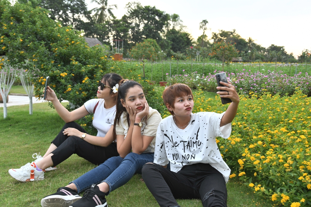 Giới trẻ mê mệt với cánh đồng hoa đẹp hút hồn tại TP.HCM
