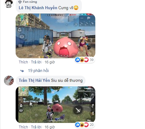 Game Thủ Free Fire Đồng Loạt Khoe Thú Cưng Poring Đến Từ Ragnarok