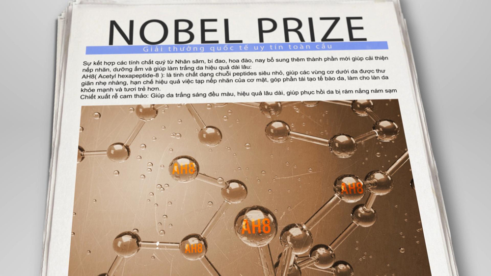  Serum Valentine ứng dụng công trình đạt giải Nobel Hóa học