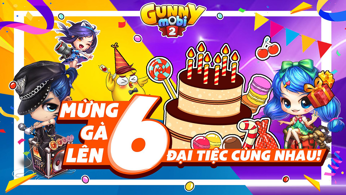 Gunny Mobi: Bùng nổ cùng đại tiệc \'Mừng gà lên 6\'