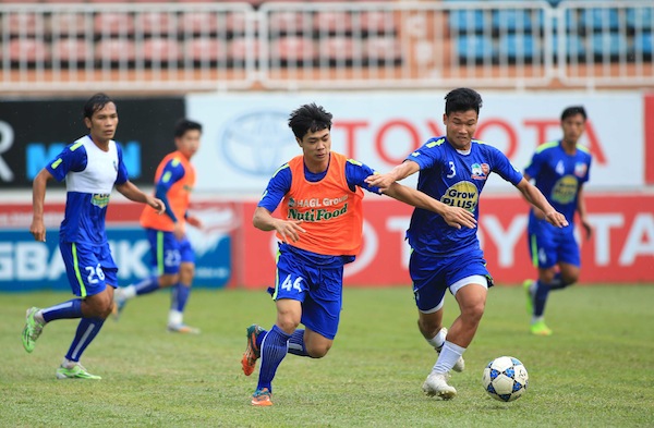 Tuyển thủ U.23 được HAGL mượn từ hạng Nhì chuẩn bị ra mắt V-League - ảnh 18