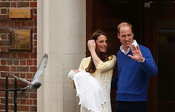 Hoàng tử William và Kate Middleton mừng đón công chúa chào đời - ảnh 7