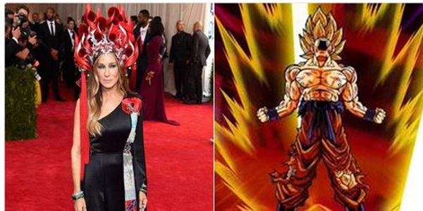 Rihanna, Sarah Jessica Parker bị chế ảnh tưng bừng vì chơi trội ở Met Gala  - ảnh 27