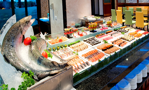 Độc đáo heo rừng, buffet tưng bừng tại nhà hàng Café Central An Đông 