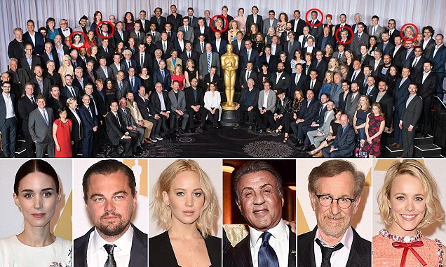 Sao chưng diện dự tiệc khởi động Oscar 2016 - ảnh 1