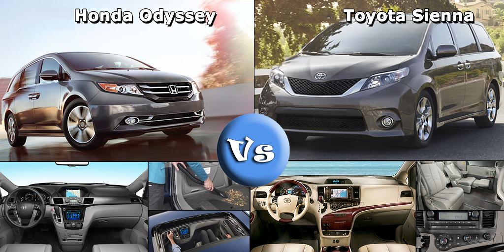 Có nên mua Honda Odyssey thay vì Toyota Sienna?