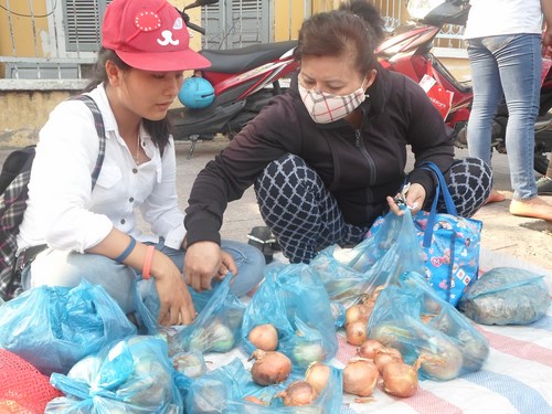 Bạn trẻ Sài Gòn 'giải cứu hành tây' giúp nông dân Lâm Đồng - ảnh 7