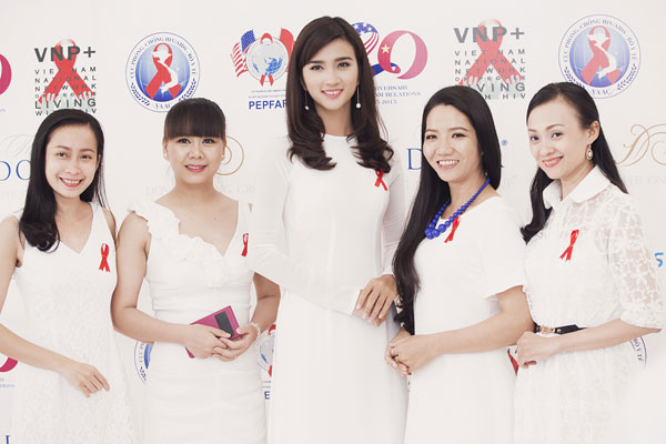 Diễn viên Kim Tuyến chống phân biệt đối xử với người nhiễm HIV - ảnh 4