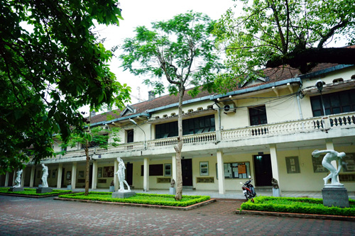 Trường cao đẳng Mỹ thuật Đông Dương nay là Trường đại học Mỹ thuật VN - Ảnh: Ngọc Thắng